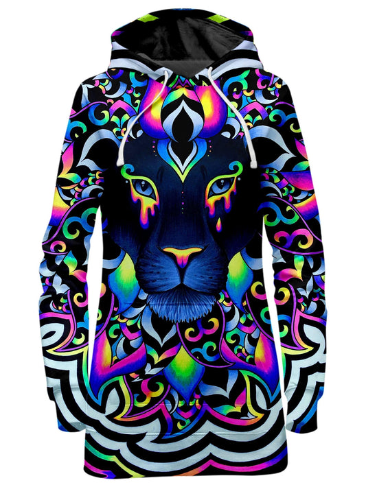 Electric Lion Hoodie Dress, BrizBazaar, | iEDM