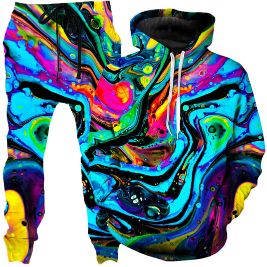 BrizBazaar Funkadelic Hoodie and Joggers Combo - iEDM