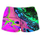 Jasper Sea High-Waisted Women's Shorts, BrizBazaar, | iEDM