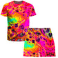 Lava Trip T-Shirt and Shorts Combo, BrizBazaar, | iEDM