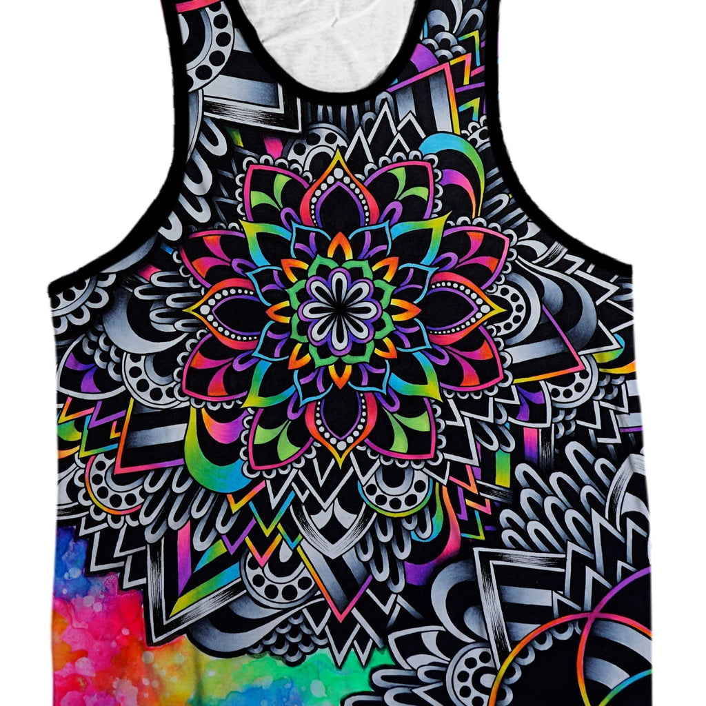 Mandala Vibez Men's Tank and Shorts Combo, BrizBazaar, | iEDM