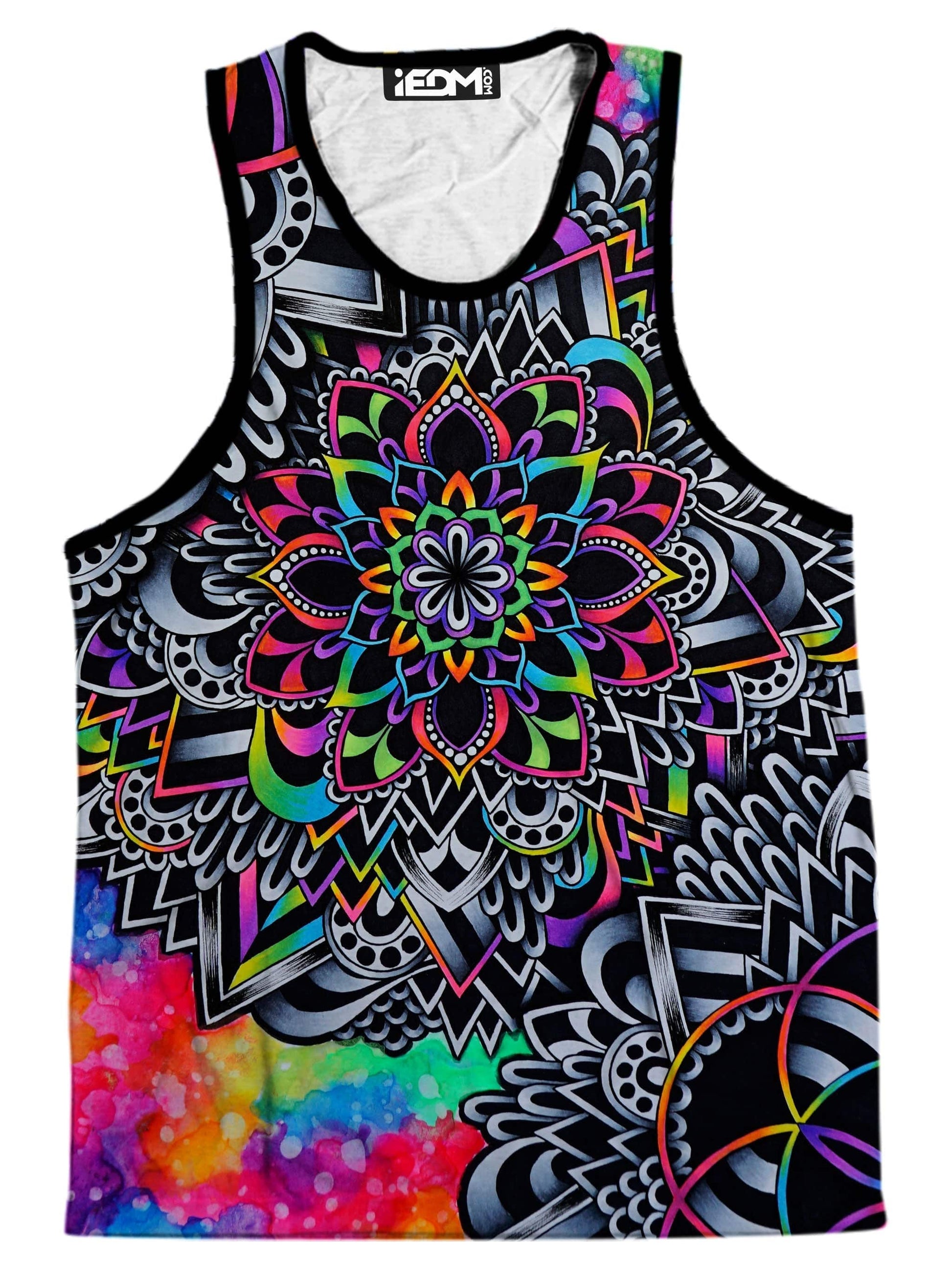 Mandala Vibez Men's Tank and Shorts Combo, BrizBazaar, | iEDM
