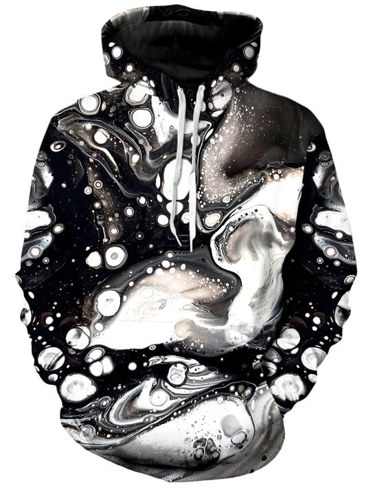 Monochrome Melt Unisex Hoodie, BrizBazaar, | iEDM