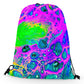 Neon Drip Drawstring Bag, BrizBazaar, | iEDM