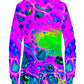 Neon Drip Hoodie Dress, BrizBazaar, | iEDM