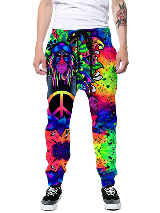 Peace Rafiki Joggers, BrizBazaar, | iEDM