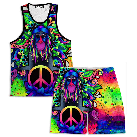 Peace Rafiki Men's Tank and Shorts Combo, BrizBazaar, | iEDM