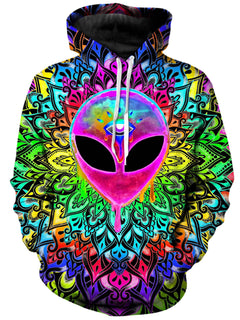 BrizBazaar - Psy Alien Pink Unisex Hoodie