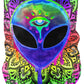 Psy Alien Purple Bandana Mask, BrizBazaar, | iEDM
