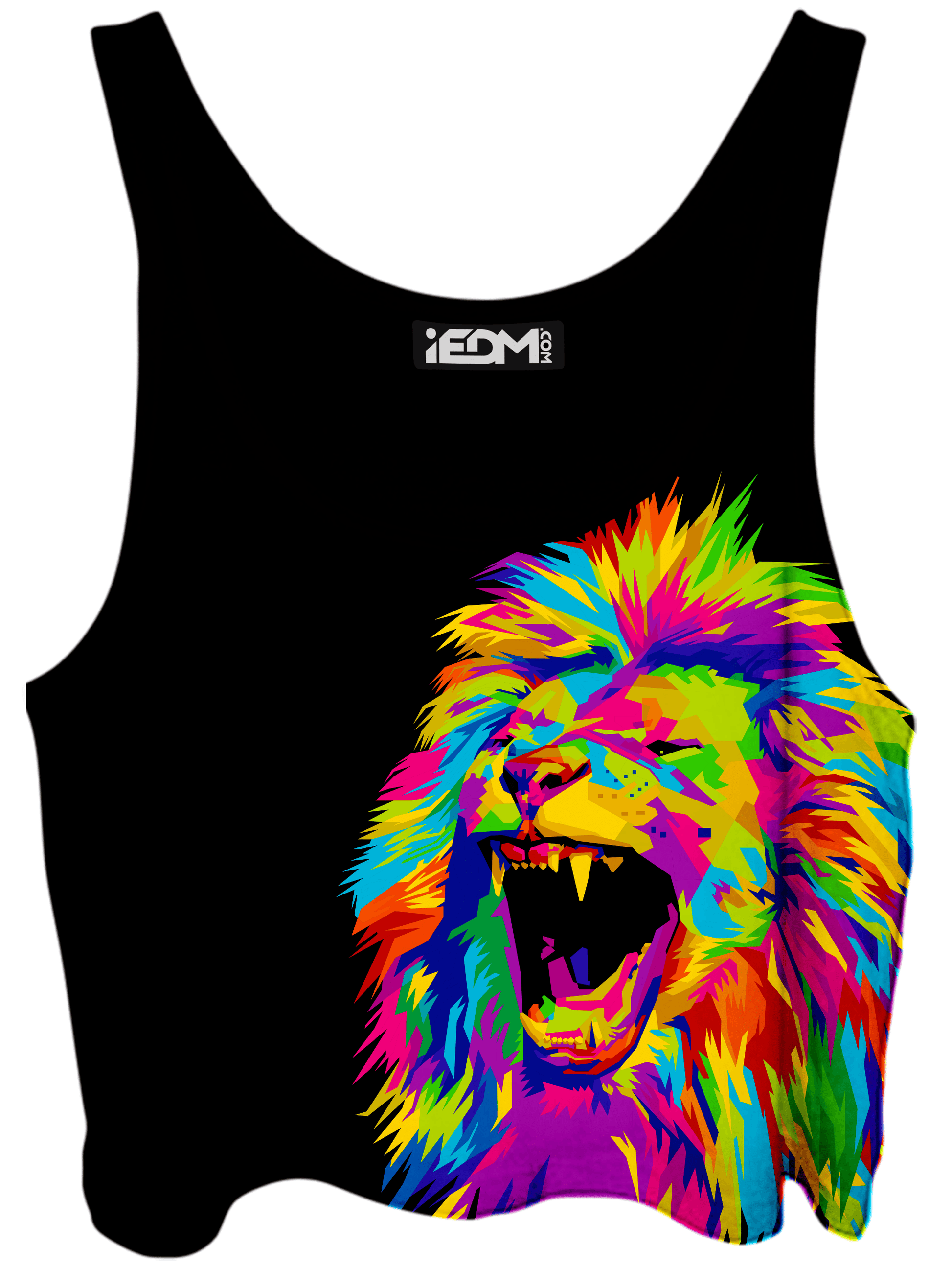 Psychedelic Lion Crop Top, Noctum X Truth, | iEDM