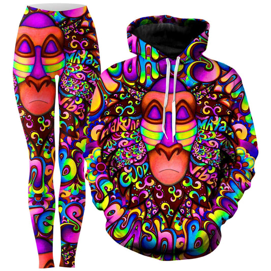 Rafiki Vibes Hoodie and Leggings Combo, BrizBazaar, | iEDM