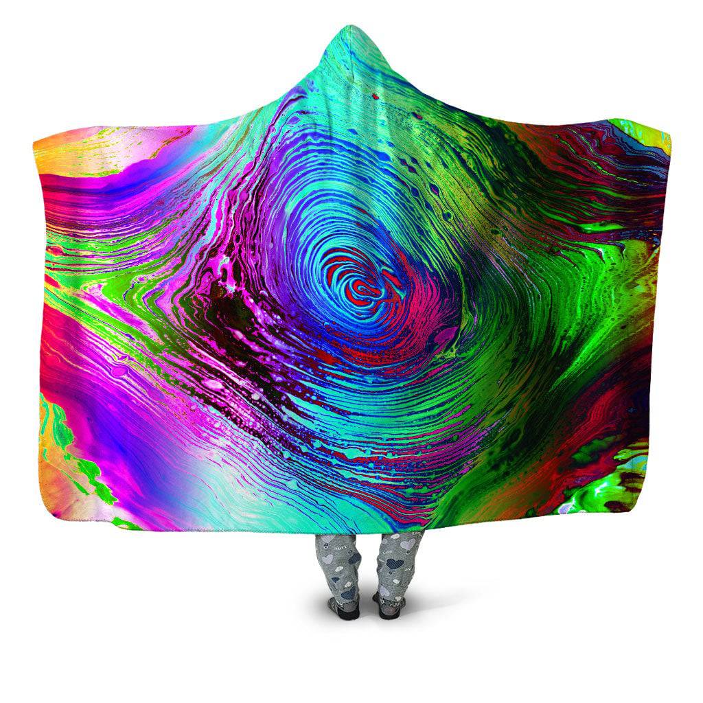 Rainbow Vortex Hooded Blanket, BrizBazaar, | iEDM