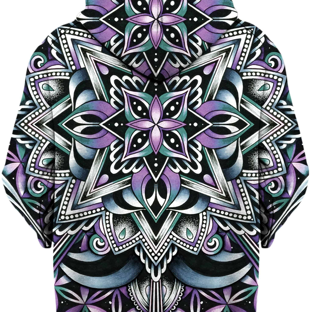 Sacred Web Unisex Zip-Up Hoodie, BrizBazaar, | iEDM