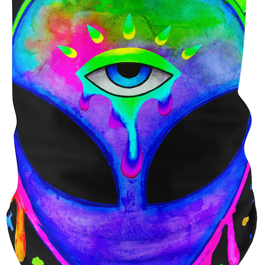 BrizBazaar Splatter Alien Bandana Mask - iEDM