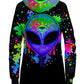 Splatter Alien Hoodie Dress, BrizBazaar, | iEDM