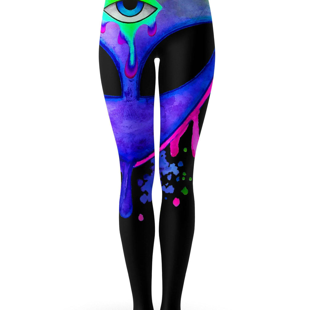 Splatter Alien Leggings, BrizBazaar, | iEDM