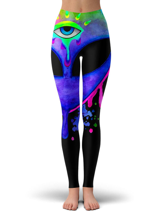 Splatter Alien Leggings, BrizBazaar, | iEDM