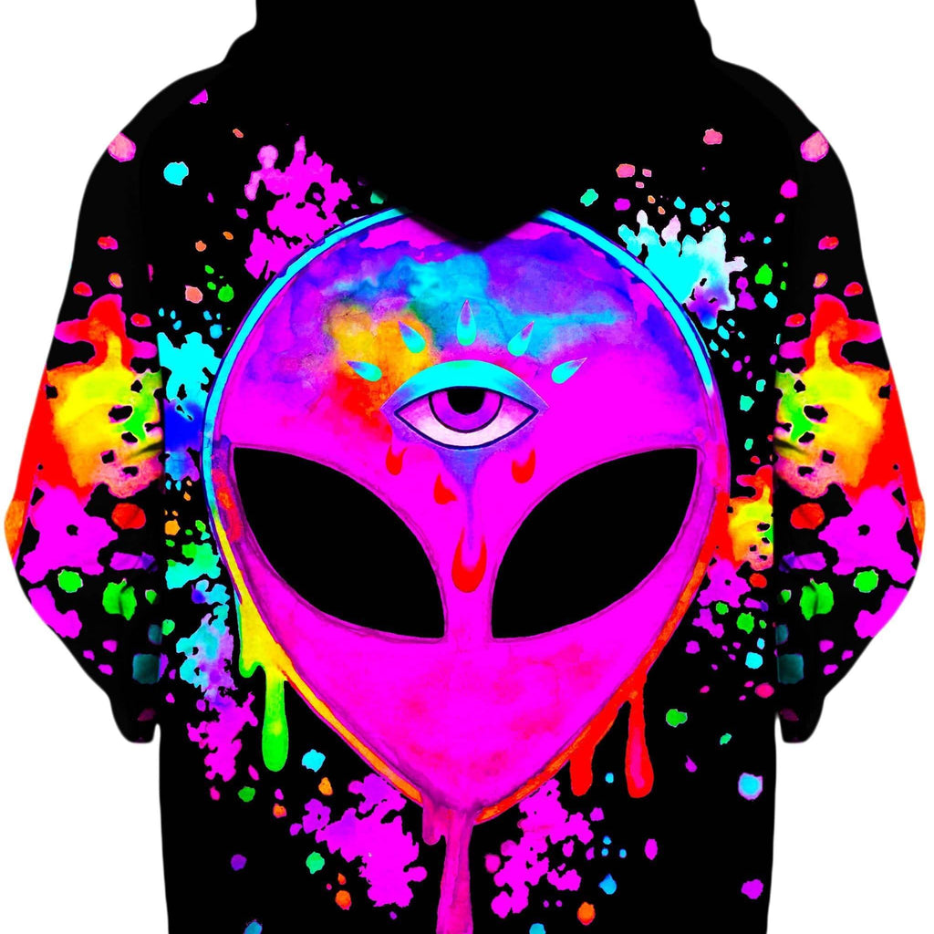 Splatter Alien Pink Unisex Hoodie, BrizBazaar, | iEDM