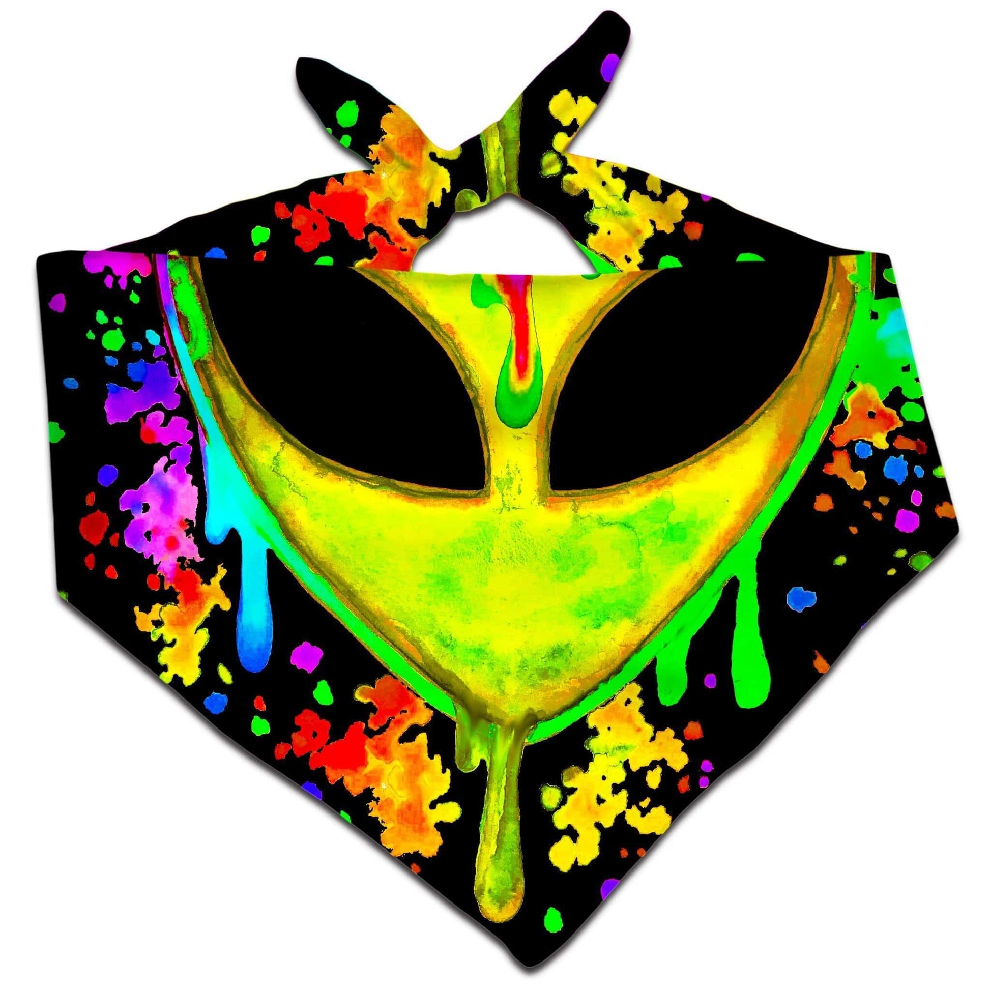 Splatter Alien Yellow Bandana, BrizBazaar, | iEDM
