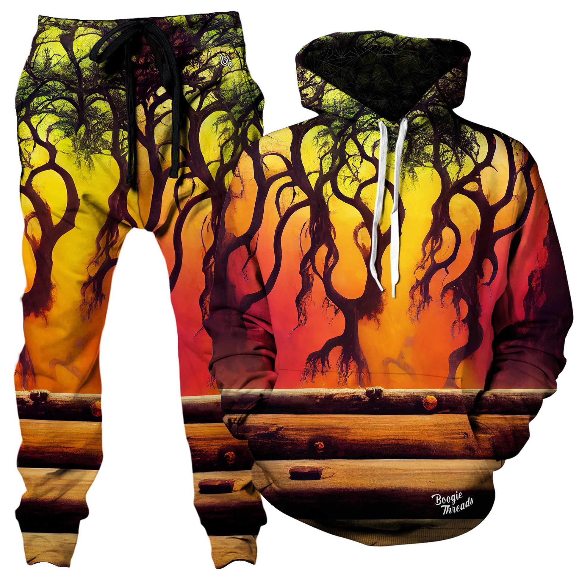 Calamitous Belief Hoodie and Joggers Combo, Gratefully Dyed, | iEDM