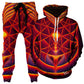 Canvas Of Battle Hoodie and Joggers Combo, Gratefully Dyed, | iEDM