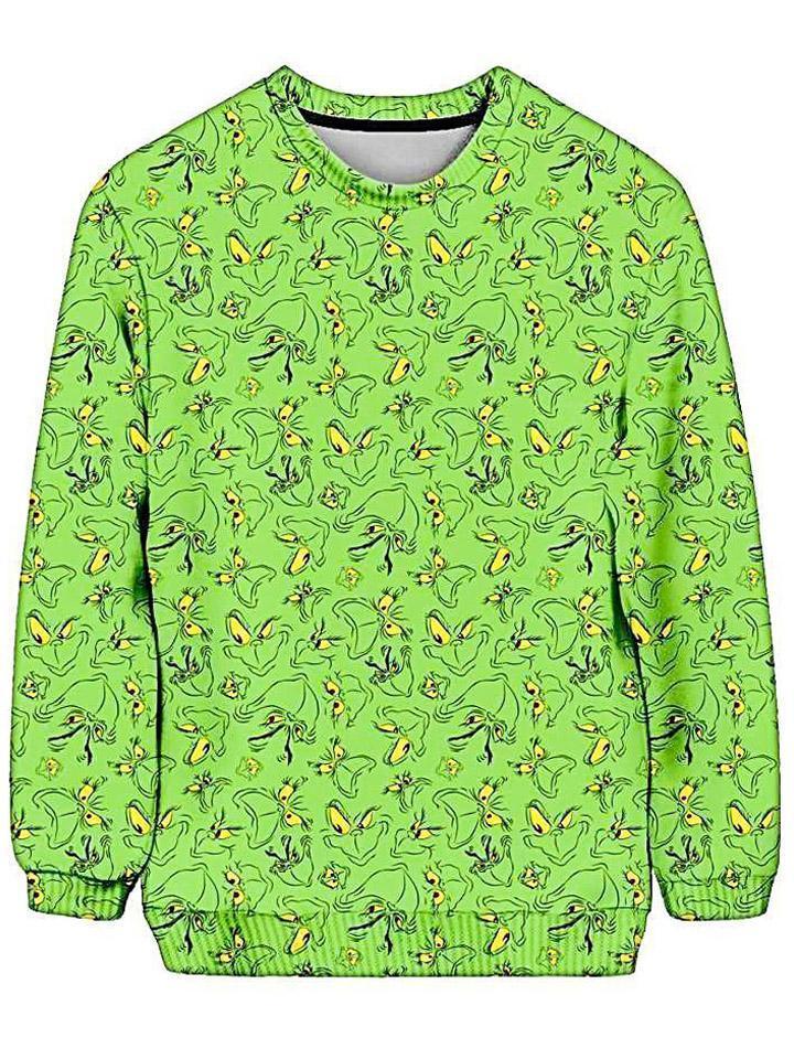 Grinch Ugly Sweatshirt, Christmas, | iEDM