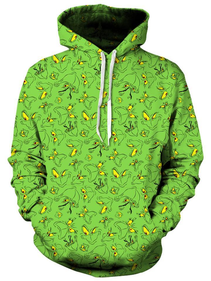 Grinch Unisex Hoodie, Christmas, | iEDM