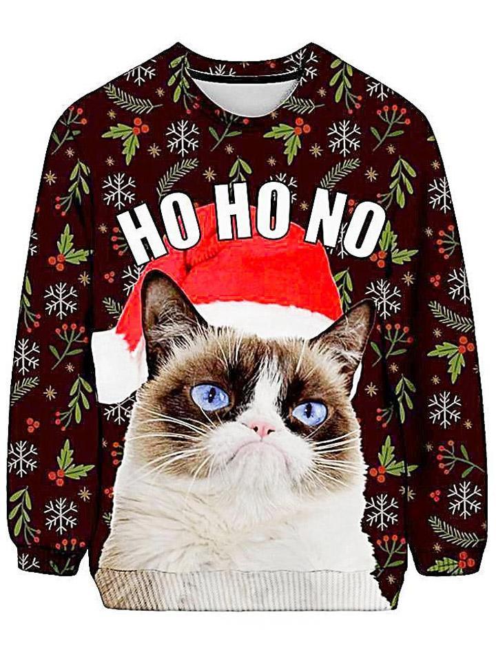 Grumpy Cat Ugly Sweatshirt, Christmas, | iEDM