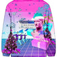 Vaporwave Ugly Sweatshirt, Christmas, | iEDM