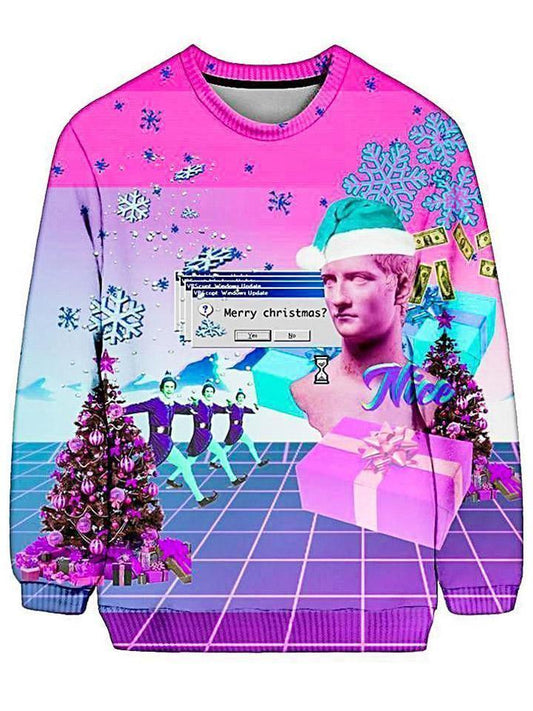 Vaporwave Ugly Sweatshirt, Christmas, | iEDM