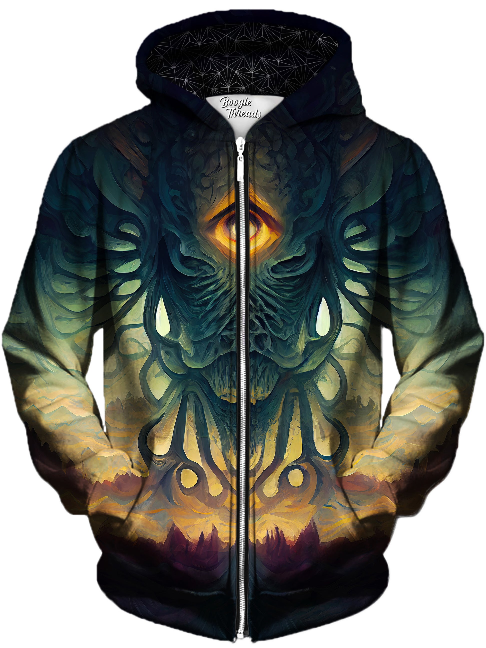 Conscious Independence Unisex Zip-Up Hoodie, Gratefully Dyed, | iEDM