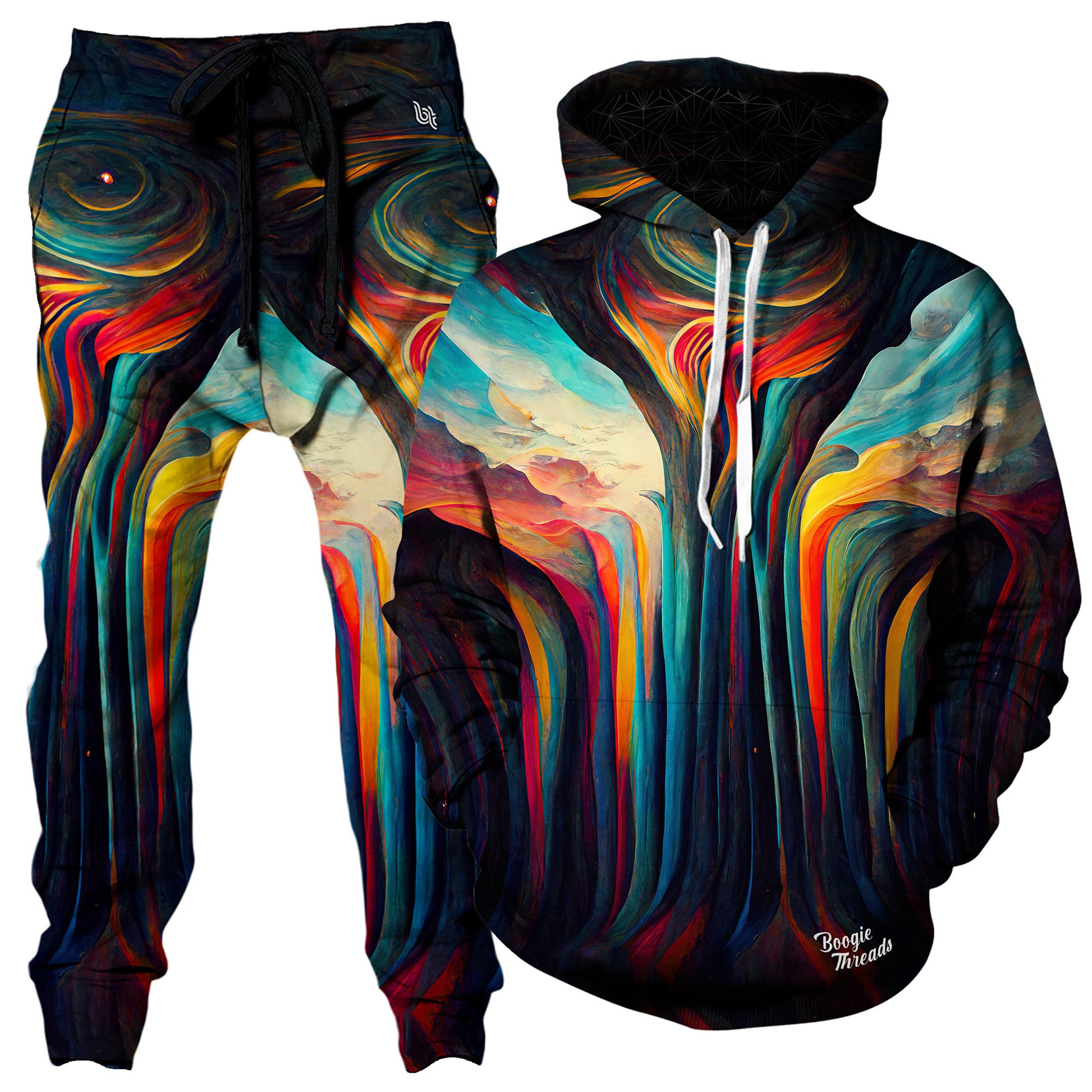 Creative Champion Hoodie and Joggers Combo, Gratefully Dyed, | iEDM