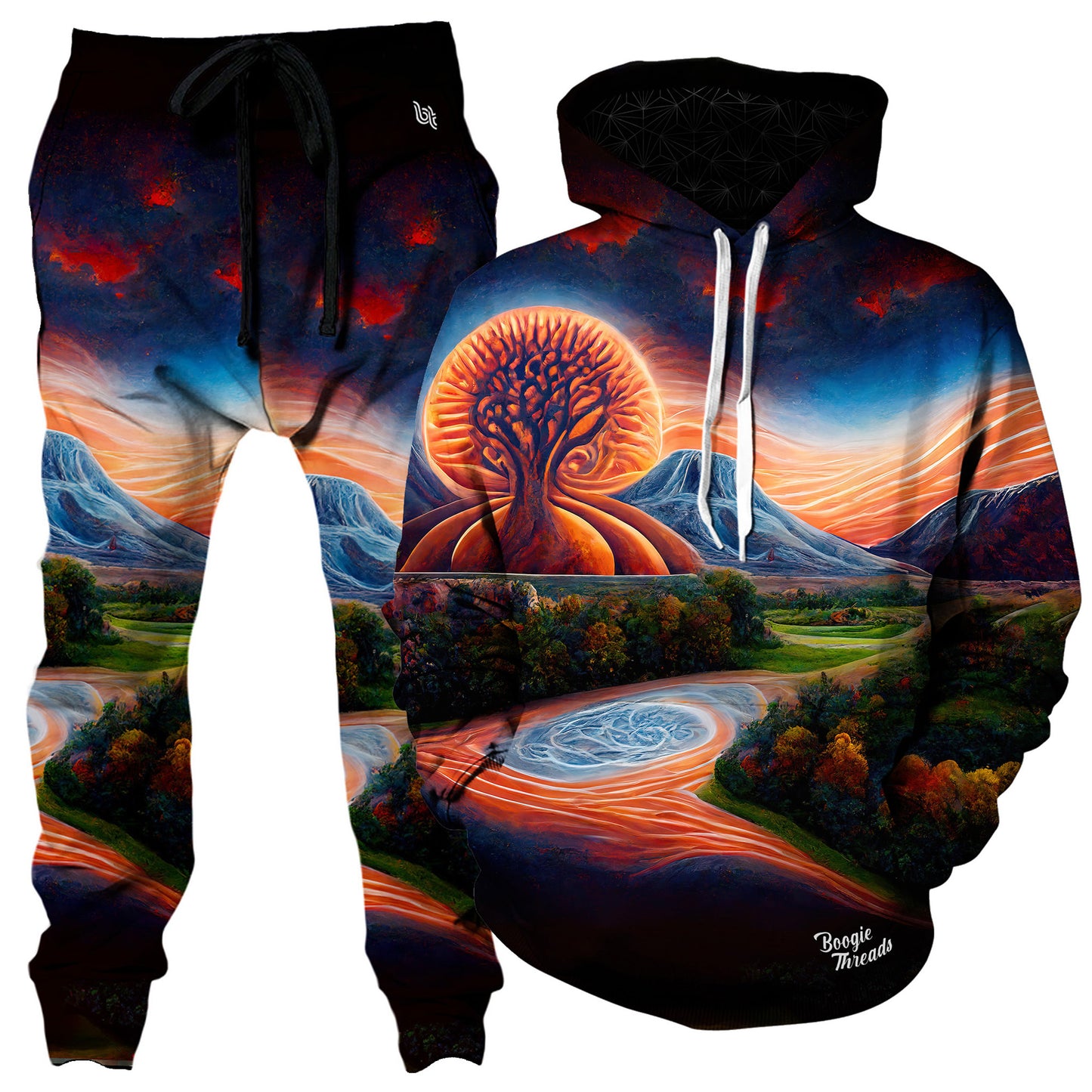Delightful Solution Hoodie and Joggers Combo, Gratefully Dyed, | iEDM