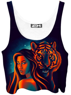 Designosaur - Cosmic Mystery Crop Top