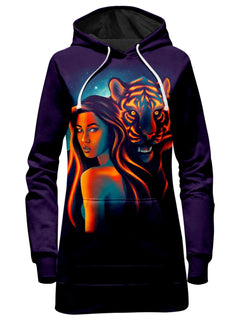 Designosaur - Cosmic Mystery Hoodie Dress