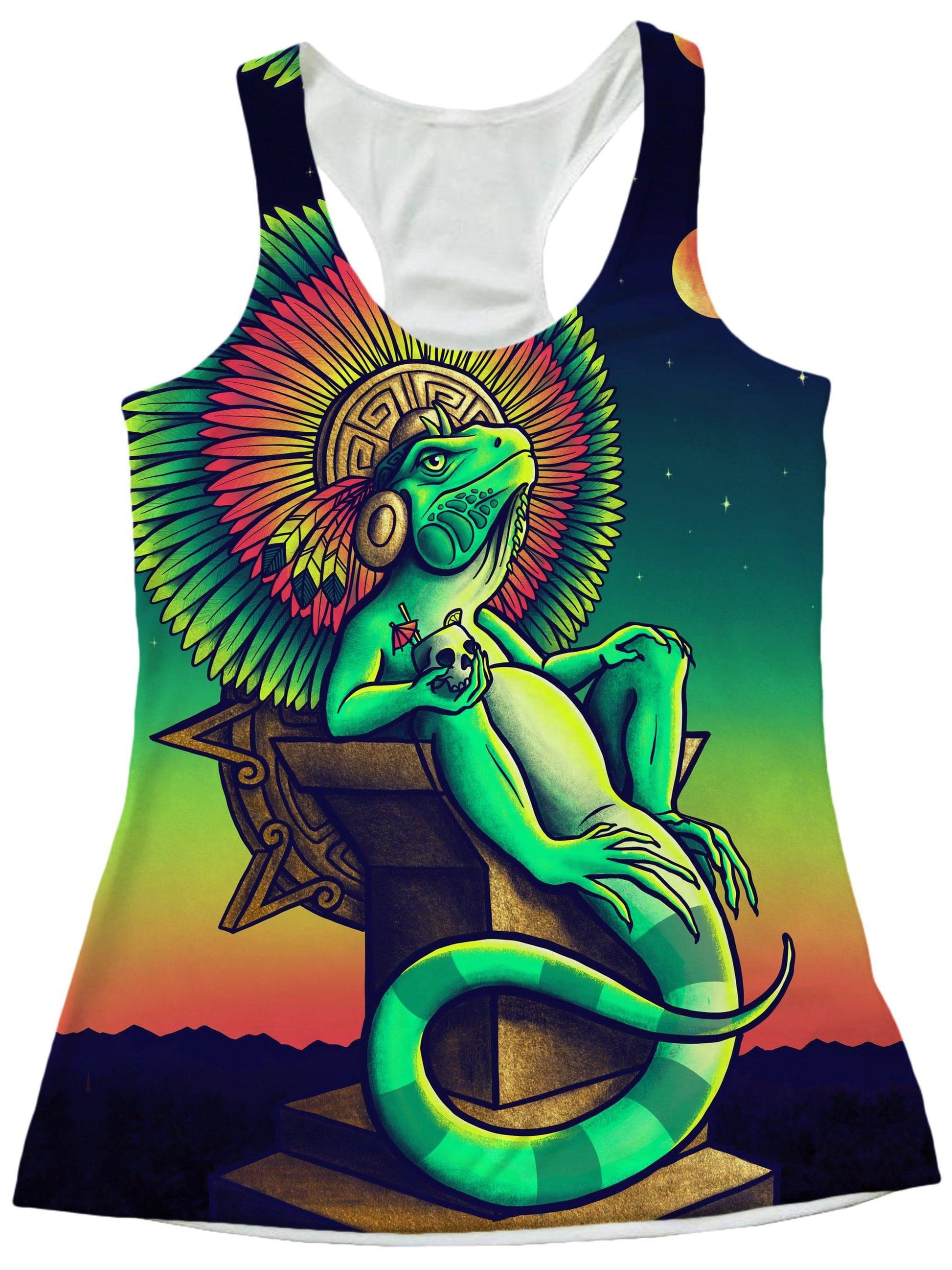 Iguana King Women's Tank, Designosaur, | iEDM