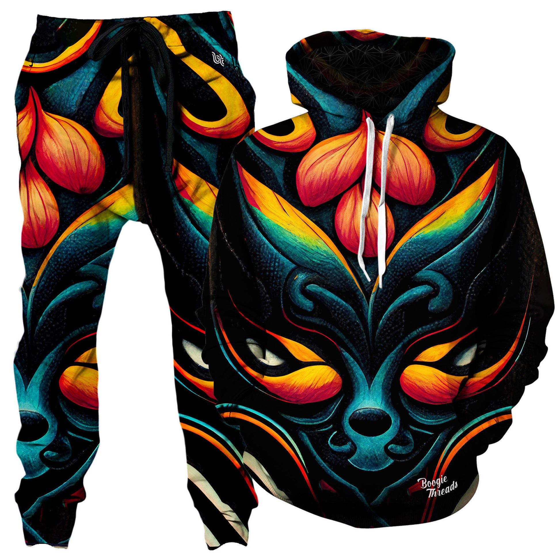 Electric Deceit Hoodie and Joggers Combo, Gratefully Dyed, | iEDM