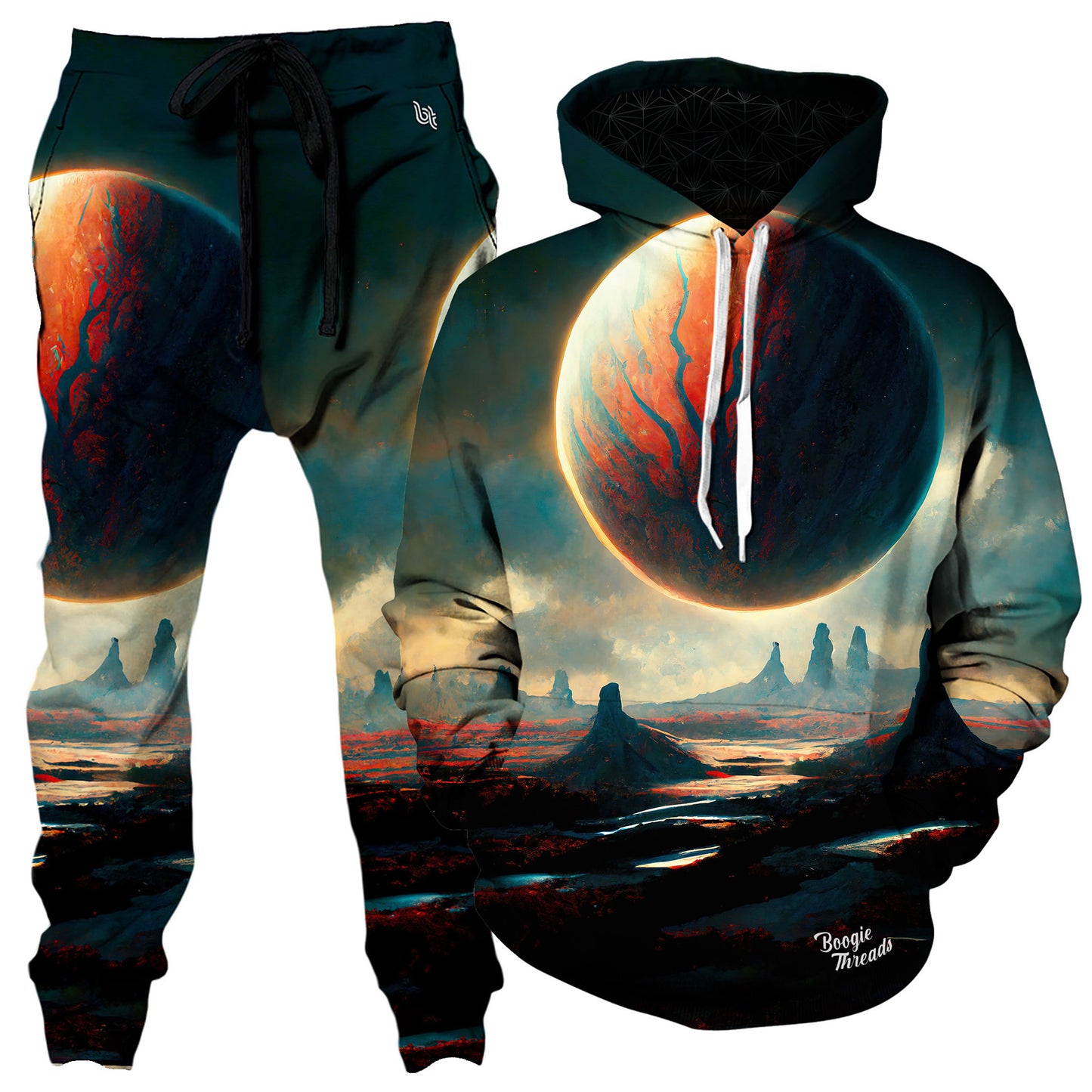 End Of Disaster Hoodie and Joggers Combo, Gratefully Dyed, | iEDM