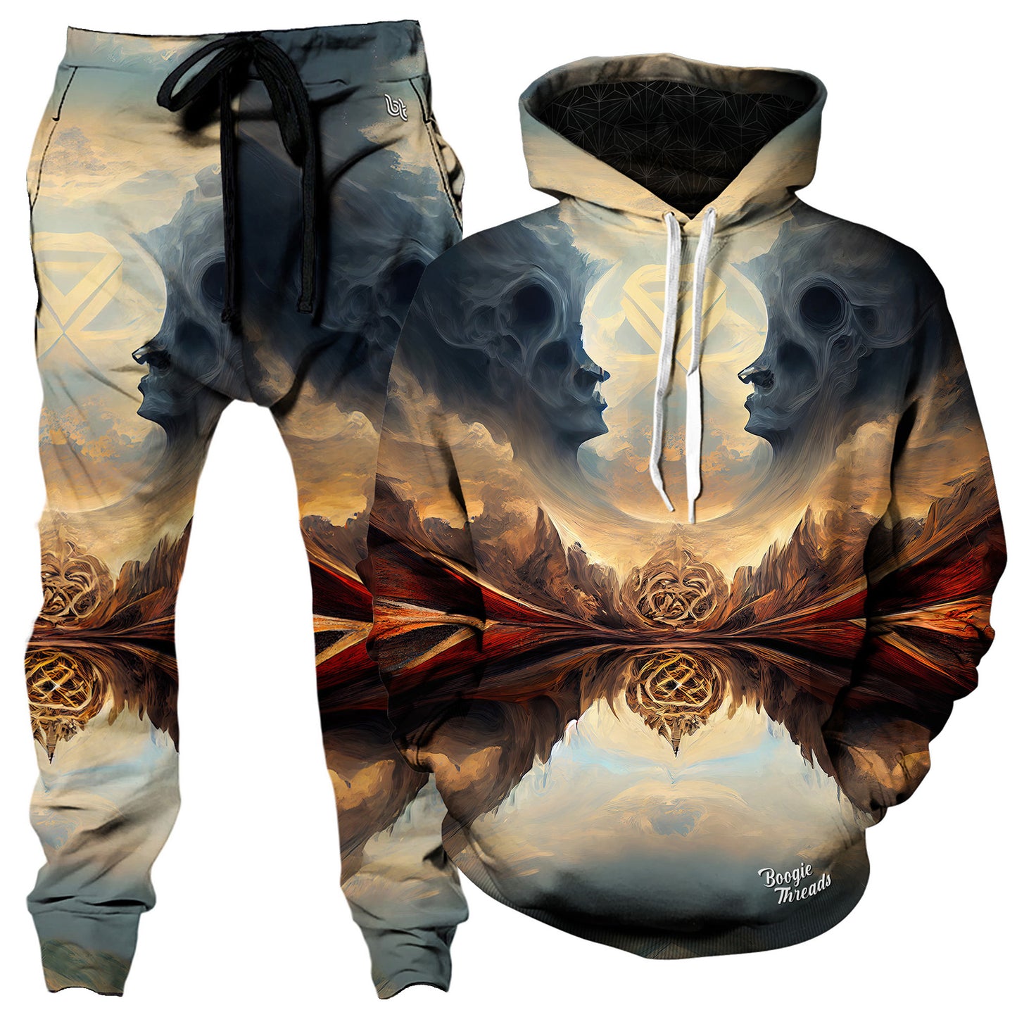 Exclusive Romance Hoodie and Joggers Combo, Gratefully Dyed, | iEDM