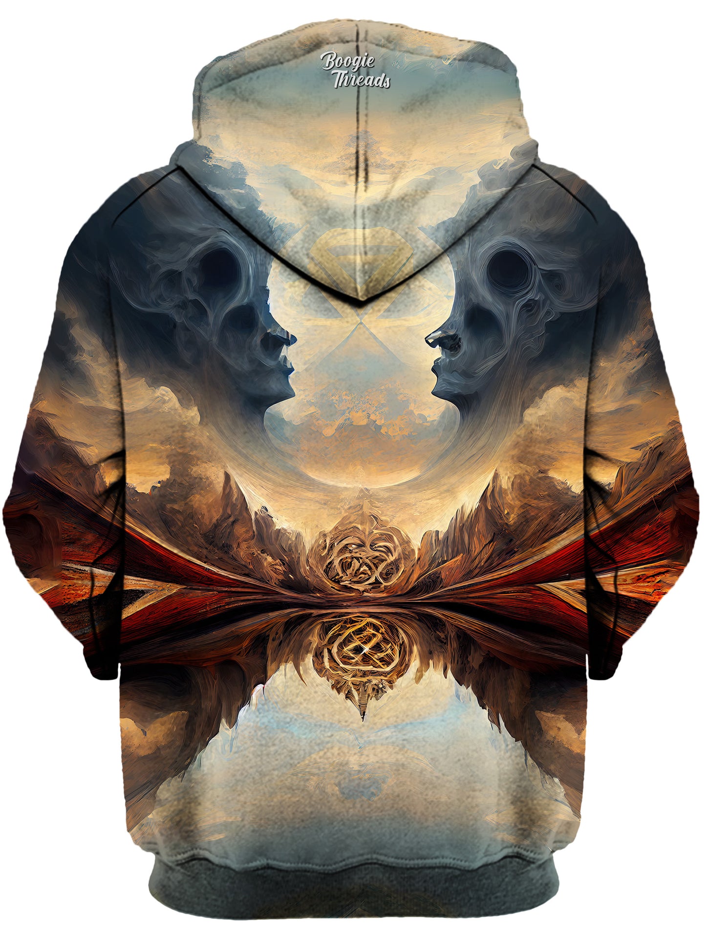 Exclusive Romance Unisex Zip-Up Hoodie, Gratefully Dyed, | iEDM
