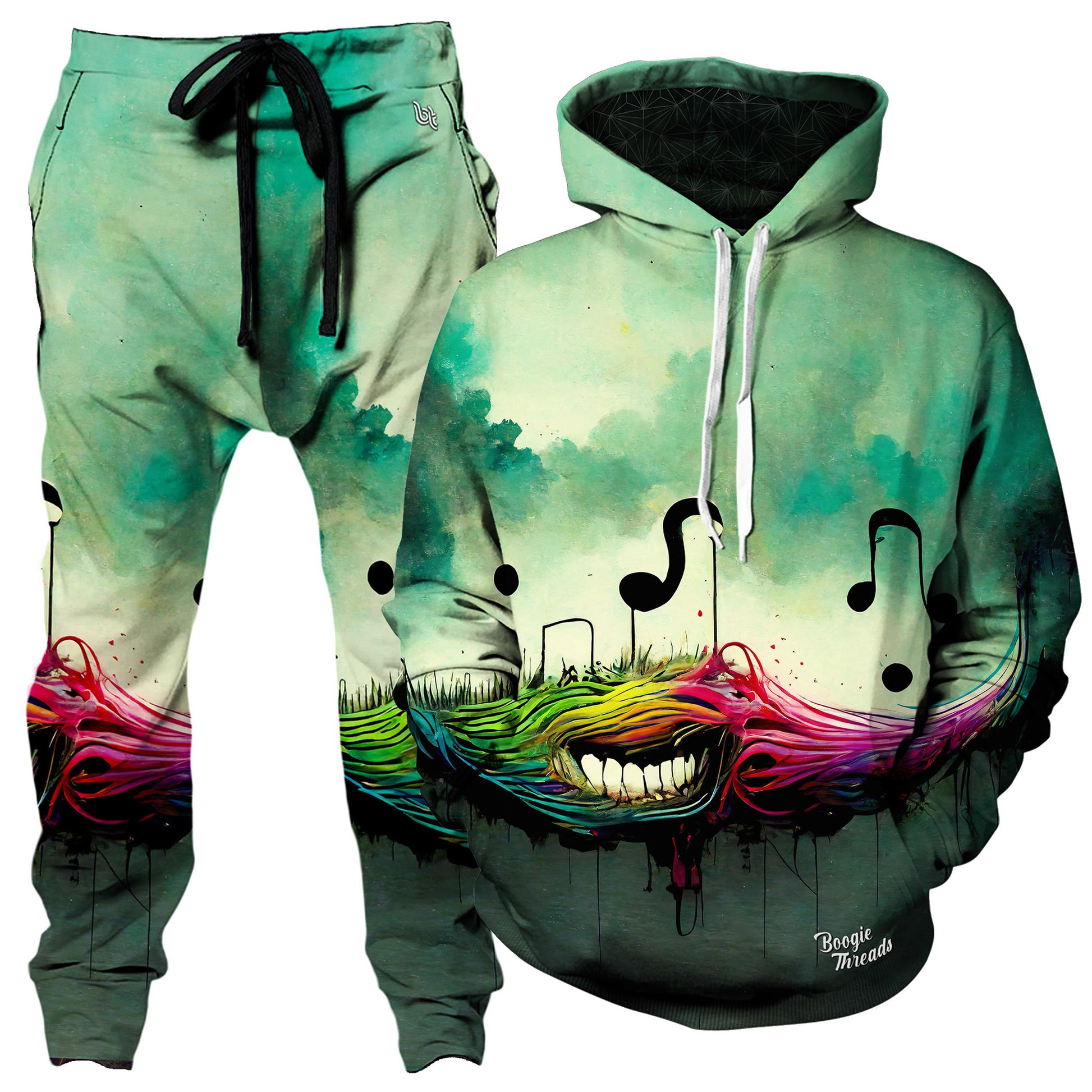 Exhilarated Deceit Hoodie and Joggers Combo, Gratefully Dyed, | iEDM