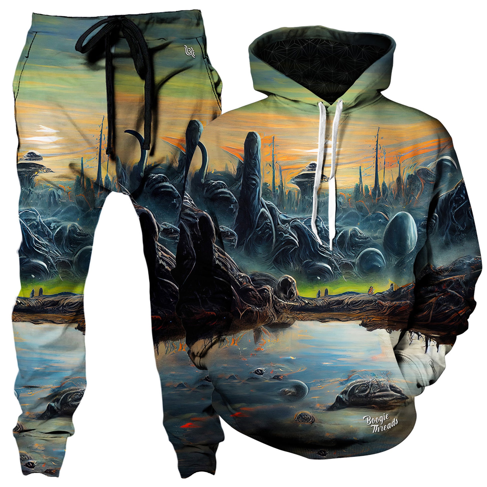 Fate Of Creation Hoodie and Joggers Combo, Gratefully Dyed, | iEDM