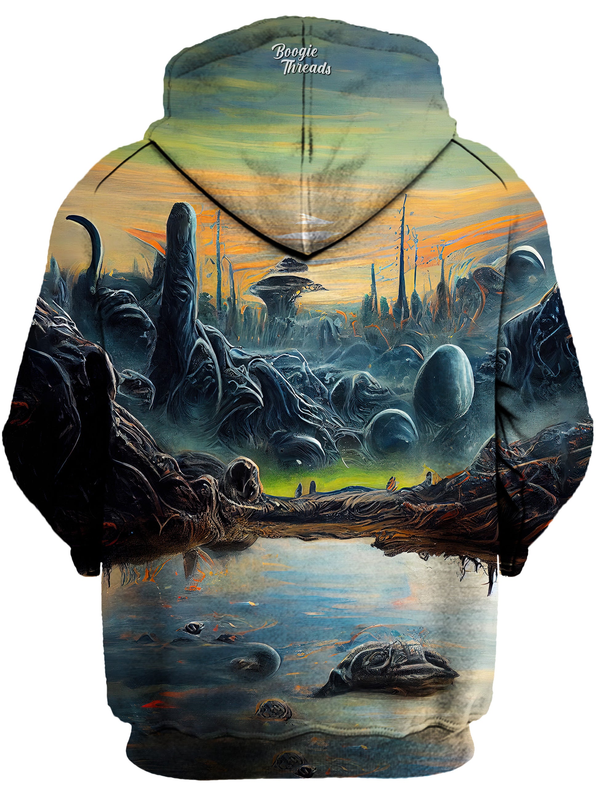 Fate Of Creation Unisex Zip-Up Hoodie, Gratefully Dyed, | iEDM