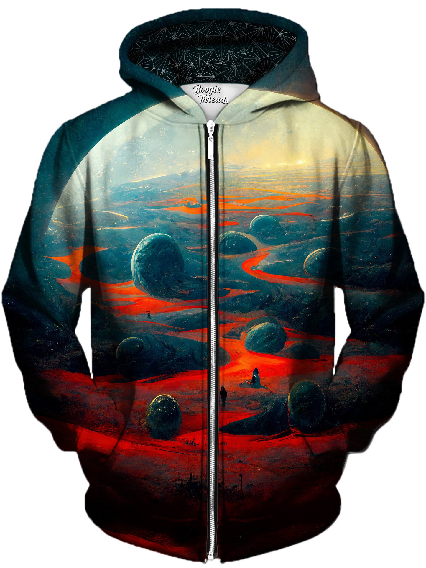 Fights Of Forever Unisex Zip-Up Hoodie, Gratefully Dyed, | iEDM