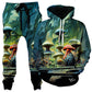 Flames Of Invention Hoodie and Joggers Combo, Gratefully Dyed, | iEDM