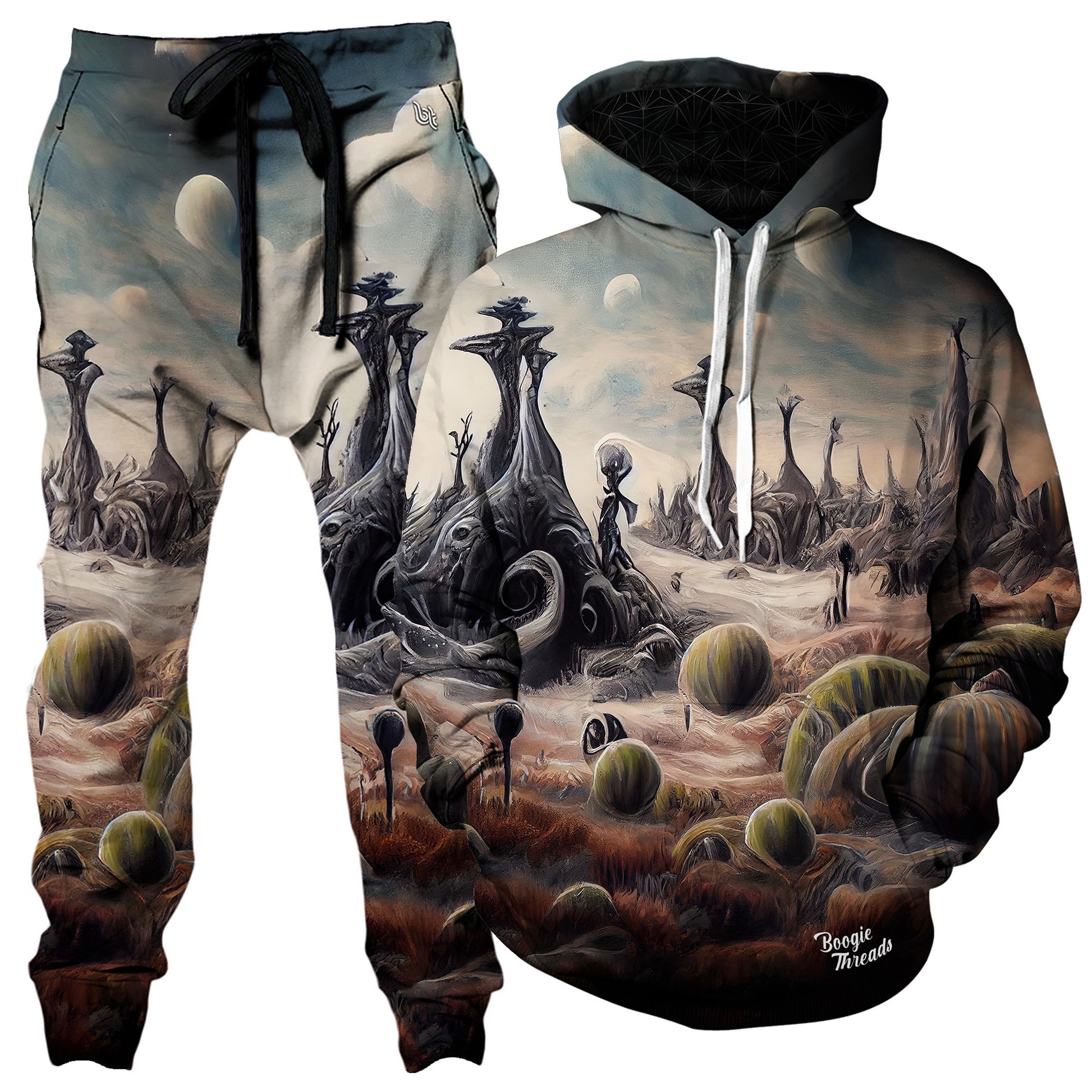Friends Of Design Hoodie and Joggers Combo, Gratefully Dyed, | iEDM
