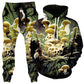 Frightening Question Hoodie and Joggers Combo, Gratefully Dyed, | iEDM
