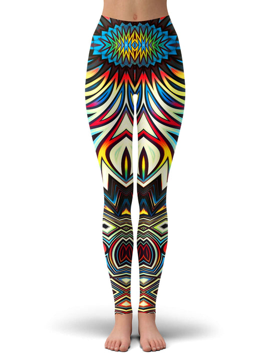 Fire for the Tribe Leggings, Glass Prism Studios, | iEDM