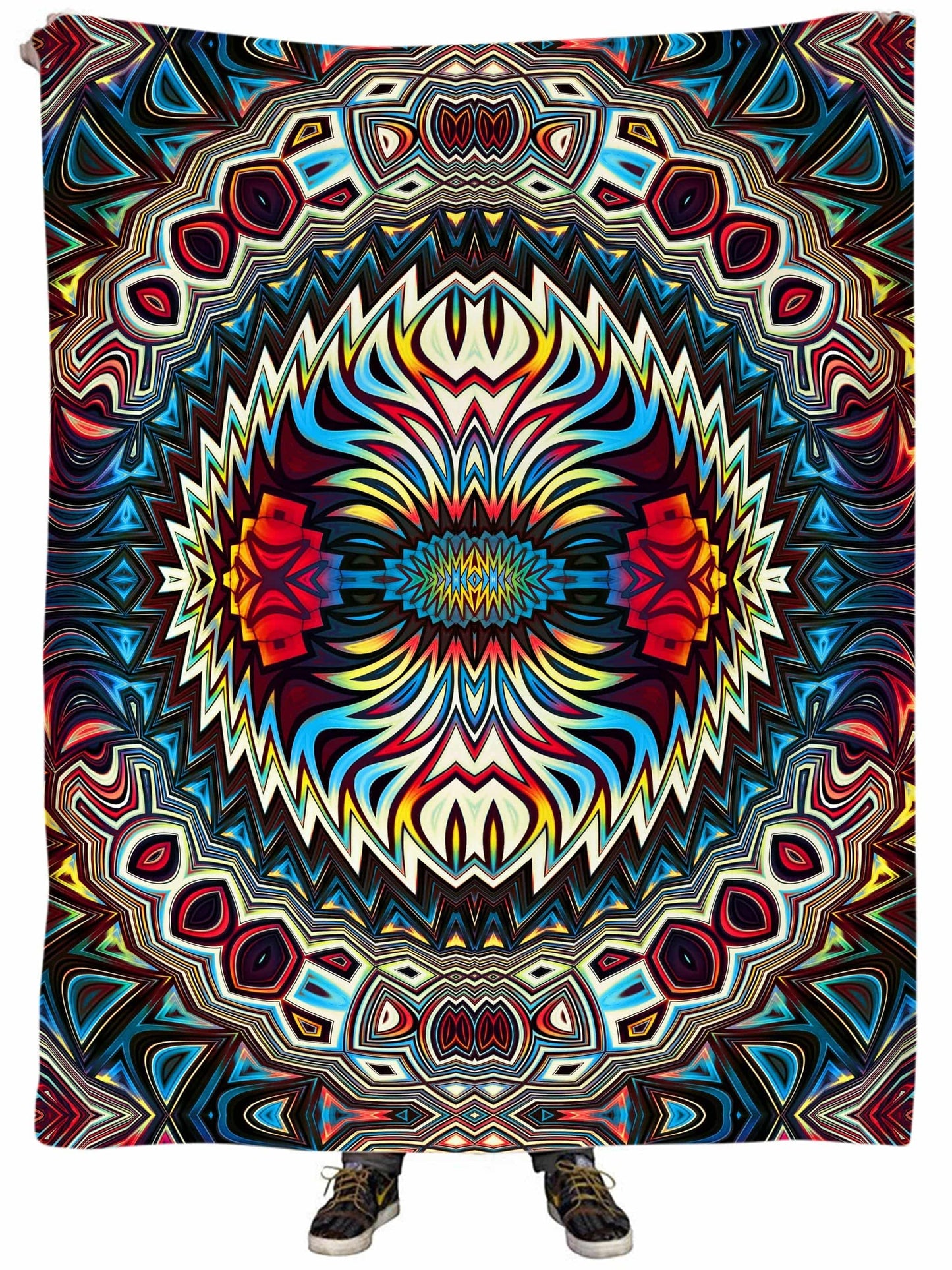 Fire for the Tribe Plush Blanket, Glass Prism Studios, | iEDM