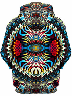 Glass Prism Studios - Fire for the Tribe Unisex Zip-Up Hoodie